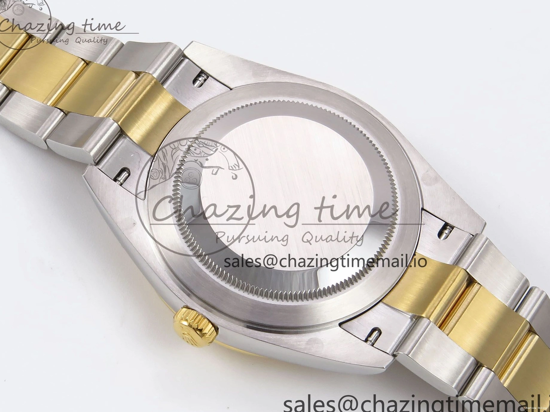 0215 DateJust 41 126333 EWEF Best Edition YG Stick Dial on SS YG Oyster Bracelet A Durable 971